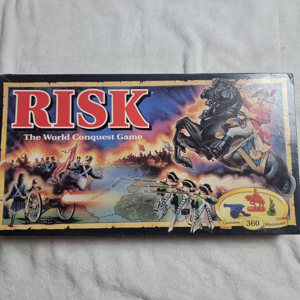 Vintage RISK Complete Board Game 1993 World Conquest Parker Brothers Complete